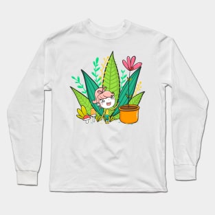 Maggie World botanic Long Sleeve T-Shirt